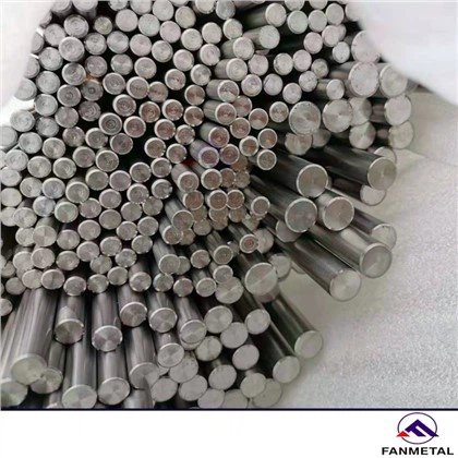 Stock redondo de titanio