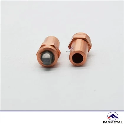 Electrodo de soldadura de perno prisionero de aleación de cobre y tungsteno