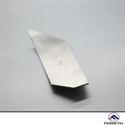 Cuchilla de fibra química de aleación de cobalto
