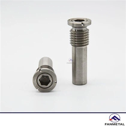 Partes de tornillo de aleación de tungsteno pesado
