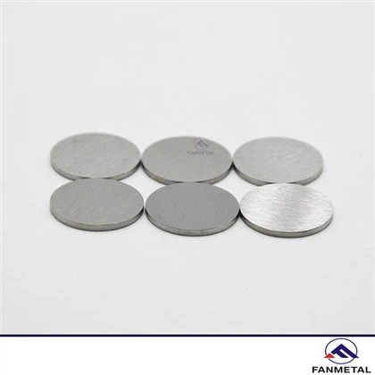 Objetivos circulares de tungsteno para pulverización catódica